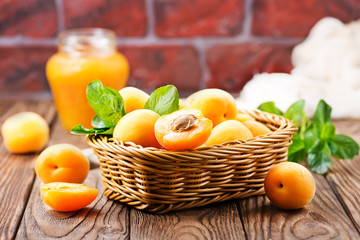 fresh apricots