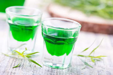 estragon drink shot