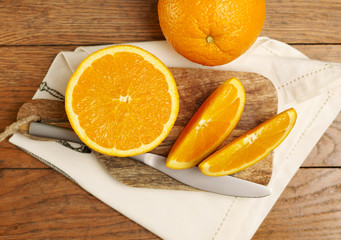 Obraz na płótnie Canvas Orange slices