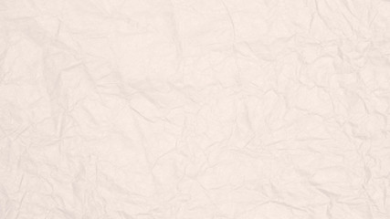 Crumpled light brown paper texture background for business, education and communication concept design.