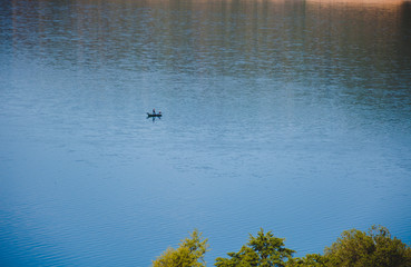 Schöne See Landschaft Natur Lac Sainte Croix Frankreich