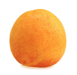 Apricot isolated on white background