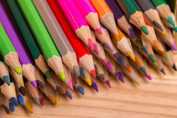 colorful pencils