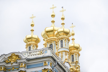 Obraz premium Golden amber in Palace Catherine in Petersburg, Russia.