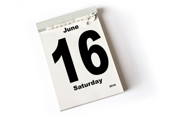 16. June 2018