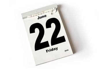 22. June 2018
