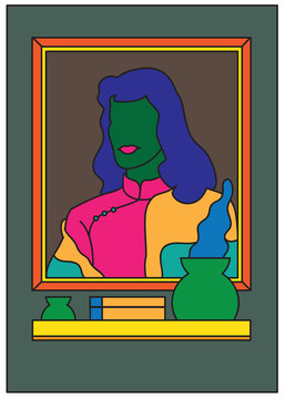 Painting of a Lady