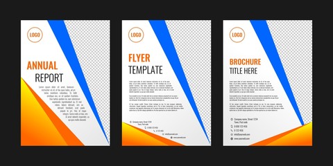 Annual report. Flyer template. Brochure. Cover. Magazine. Poster.