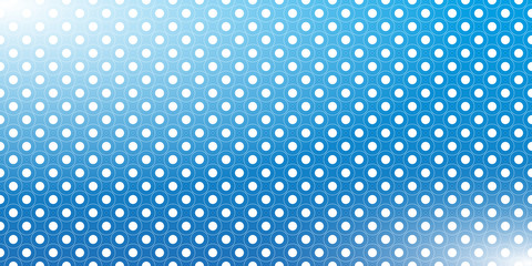 white circles on blue background, presentation, vector illustration
