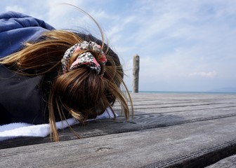 Schlafend am Gardasee