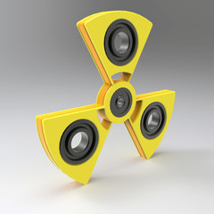 3D rendering of the spinner