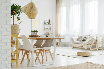 Sofa under window