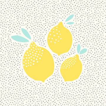 Lemons Card Design