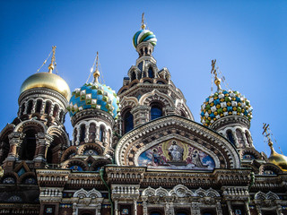 Fototapeta na wymiar chiesa russa