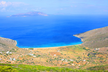 Obraz premium Scenic Ios Island, Cyclades Islands, Greece