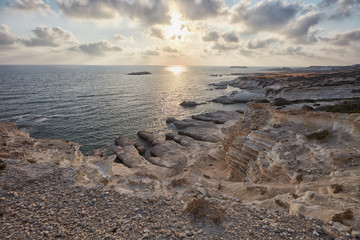 Coast. Beach Sea Caves