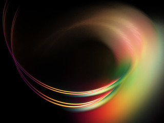 Abstract fractal background