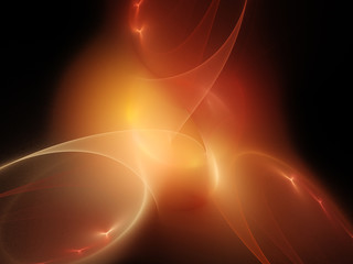 Abstract fractal background