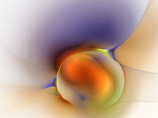 Abstract fractal background