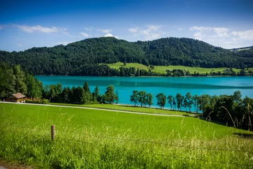 Fototapeten Fuschlsee lake. Austria. © Sergey Fedoskin