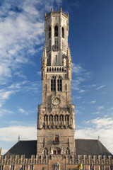 Fototapeta na wymiar The Belfort in Bruges