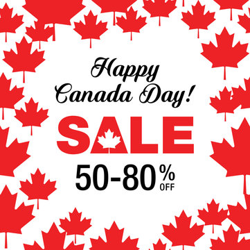 Happy Canada Day Background