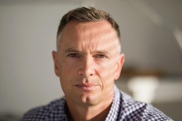 Portrait of confident executive