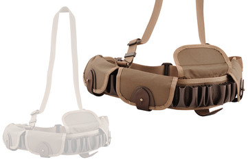 Hunter rifle ammo ammunition belts & bandoliers