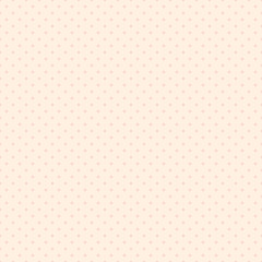 Polka dot seamless pattern. White dots on pink background. Good for design of wrapping paper, wedding invitation and greeting cards.