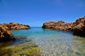 Sea of Cortez. Rocks.