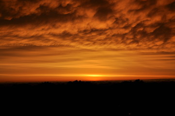 Fototapeta na wymiar Sunrise in Maui Haleakala