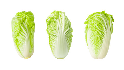 Fresh chinese cabbage isolated