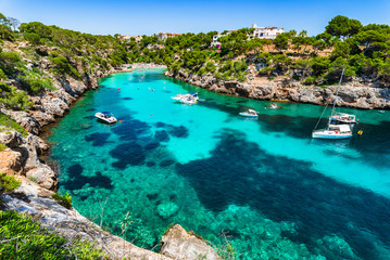 Mallorca Strand Bucht Cala Pi Spanien Mittelmeer - 162765358