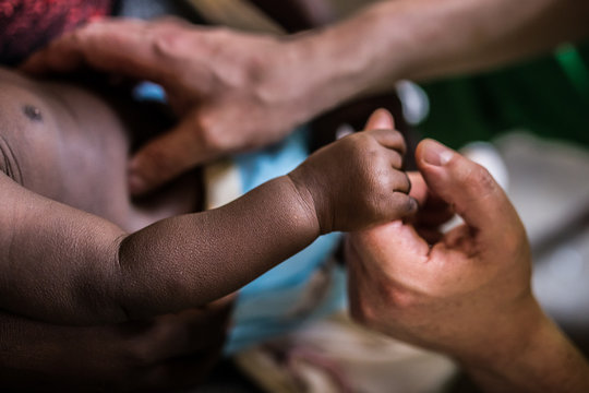 Helping hands on a medical mission in Africa