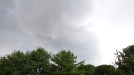 clouds, rain strom