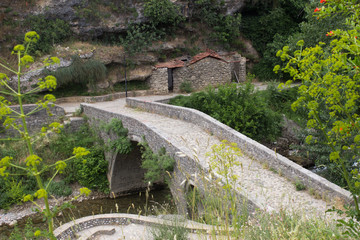 Adzi-pasa bridge in Montenegro Podgorica