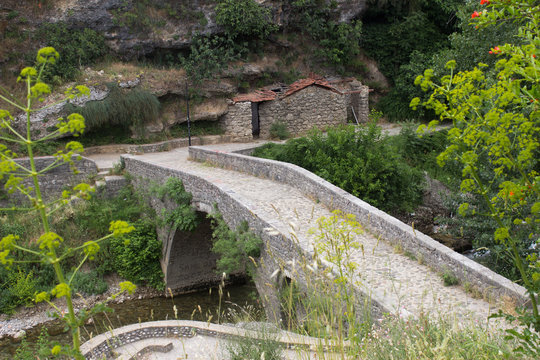 Adzi-pasa bridge in Montenegro Podgorica