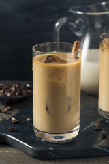 Sweet Homamde Iced Horchata Latte