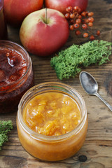 Peach fruit jam