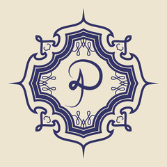 Vintage badge. Logo template