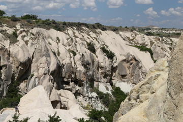 Rock Formations in Cappadocia, Turkey
