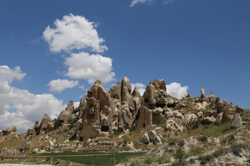 Rock Formations in Cappadocia, Turkey