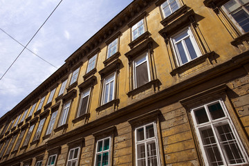 Fototapeta na wymiar Old building in Zagreb, Croatia