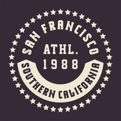 graphic design alphabet, numbers and typography for shirt and print