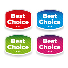 Best Choice label set