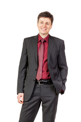Portrait of young businessman