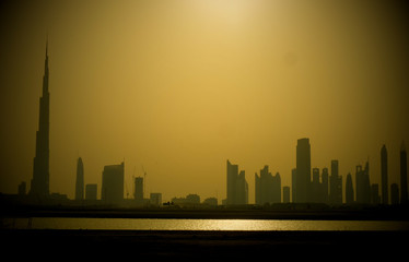 Obraz premium Dubai panoramic view