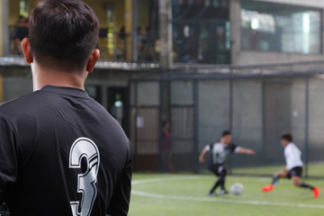 Fototapeta premium Soccer ball player