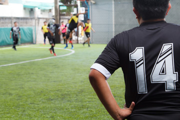 Fototapeta premium Soccer ball player