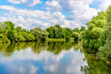 Isar River Landshut Germany